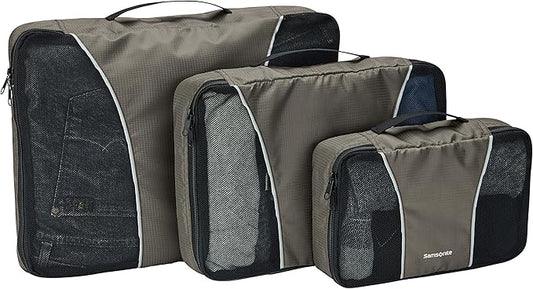 Samsonite 3 Piece Packing Cube Set - Charcoal