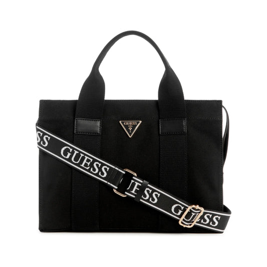 Guess Canvas Petit sac fourre-tout - Noir