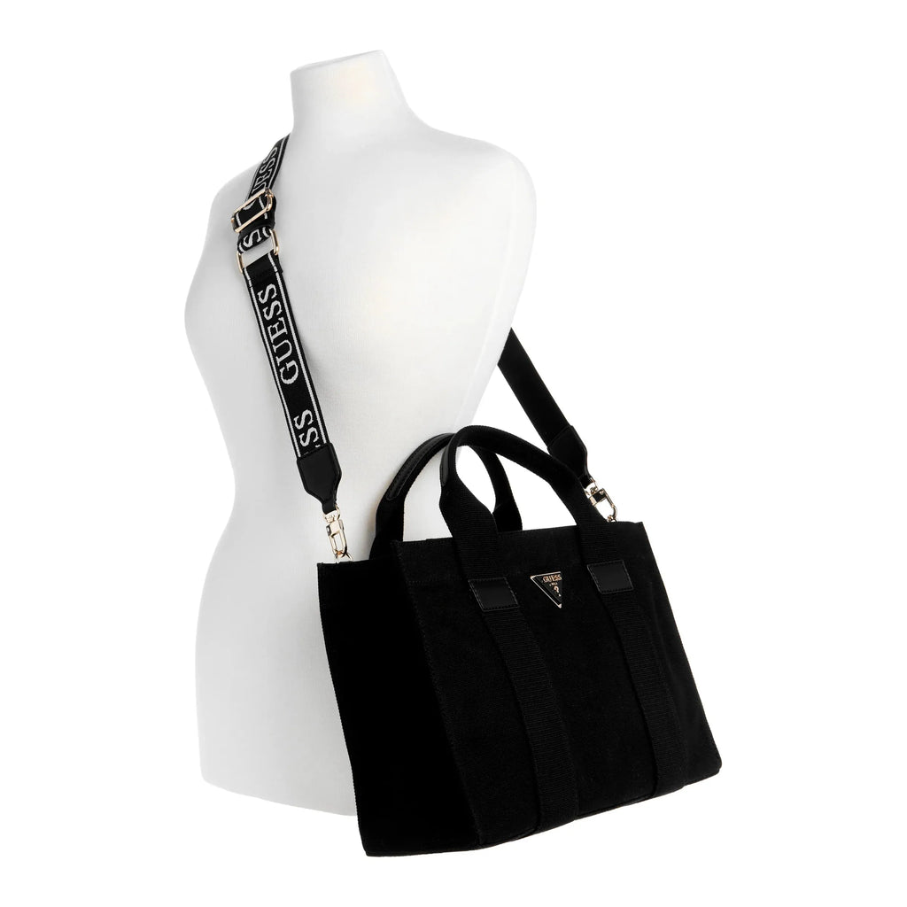 Guess Canvas Small tote - Black
