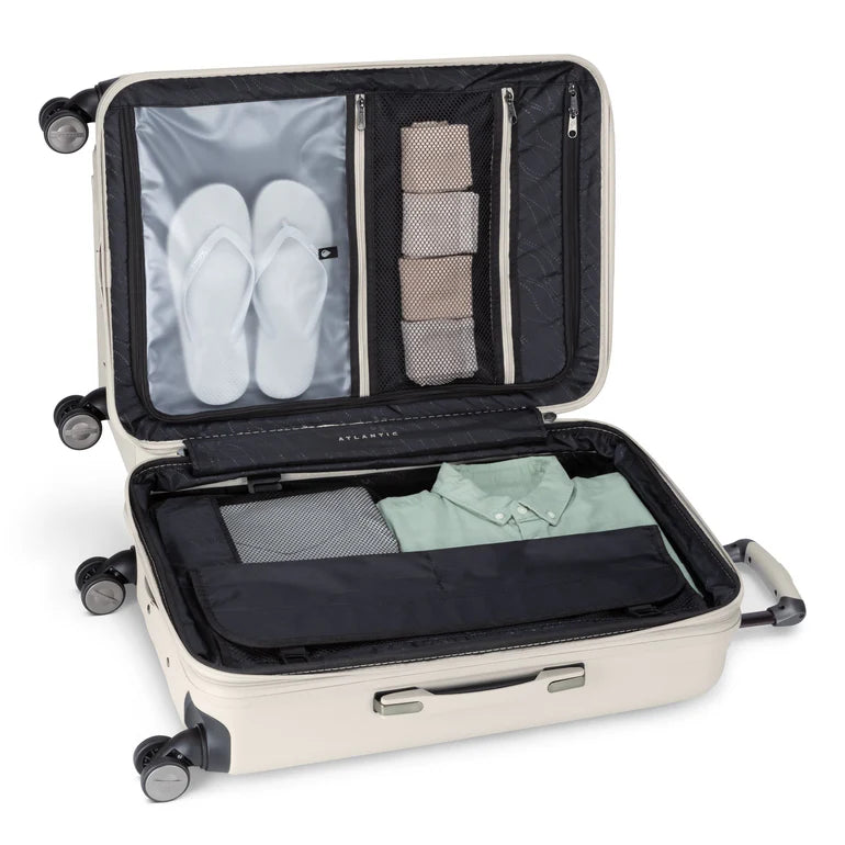 Valise rigide Atlantic Propeller grande taille avec roulettes