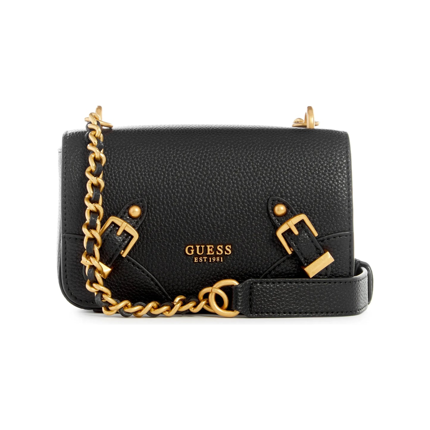 Guess Didi Mini Crossbody Flap - Noir