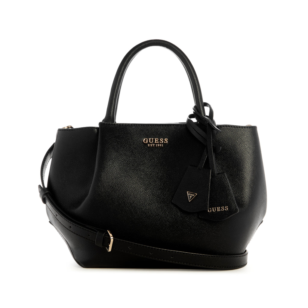 GUESS Amorette Girlfriend Satchel - Black