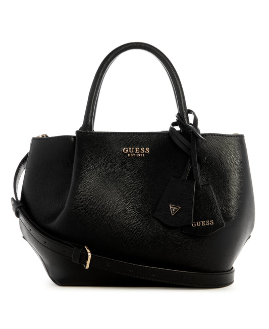 GUESS Amorette Girlfriend Satchel - Black