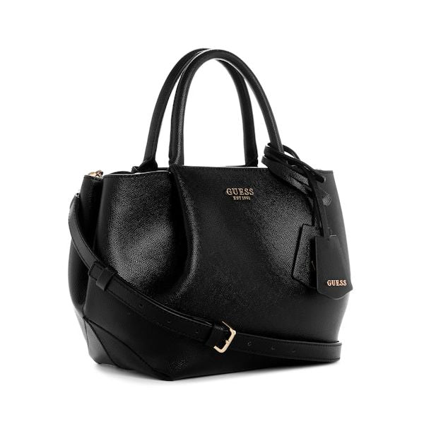 GUESS Amorette Girlfriend Satchel - Black