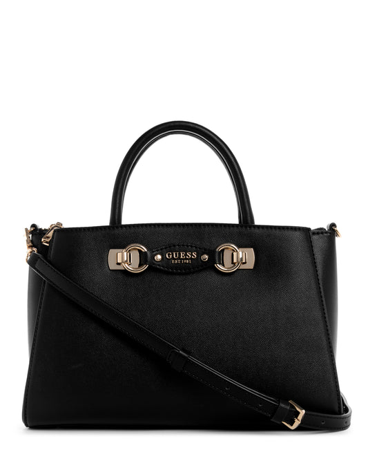 GUESS Mimina Girlfriend Satchel - Black