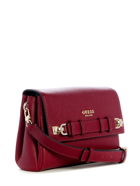 GUESS Gregoria Flap Crossbody - Red