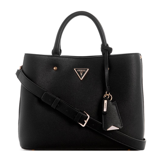 Guess Meridian Girlfriend Satchel - Black
