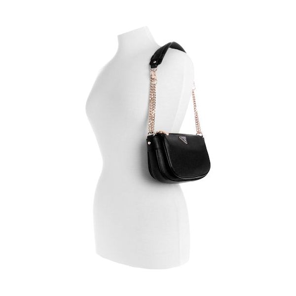 Guess Fedora Shoulder Bag - Black