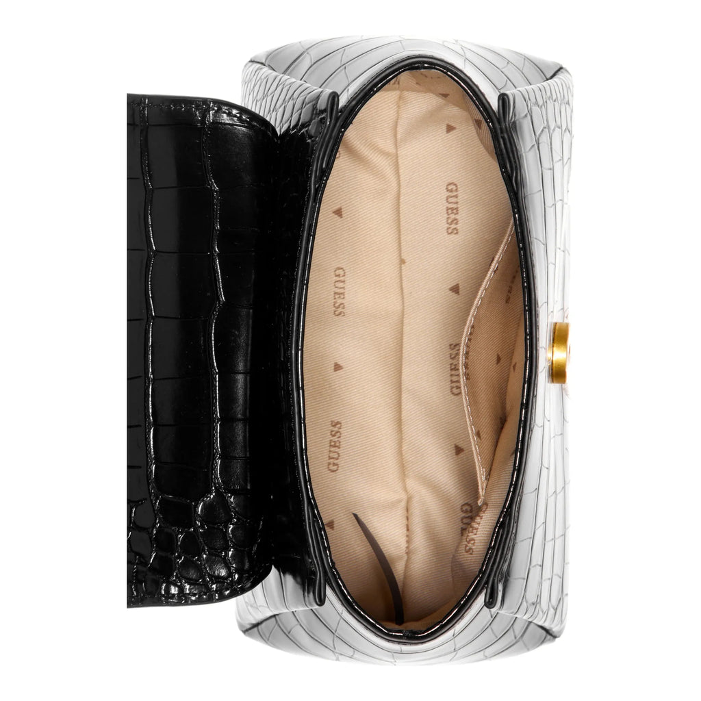 Guess Montreal Faux-Crocodile Mini Crossbody