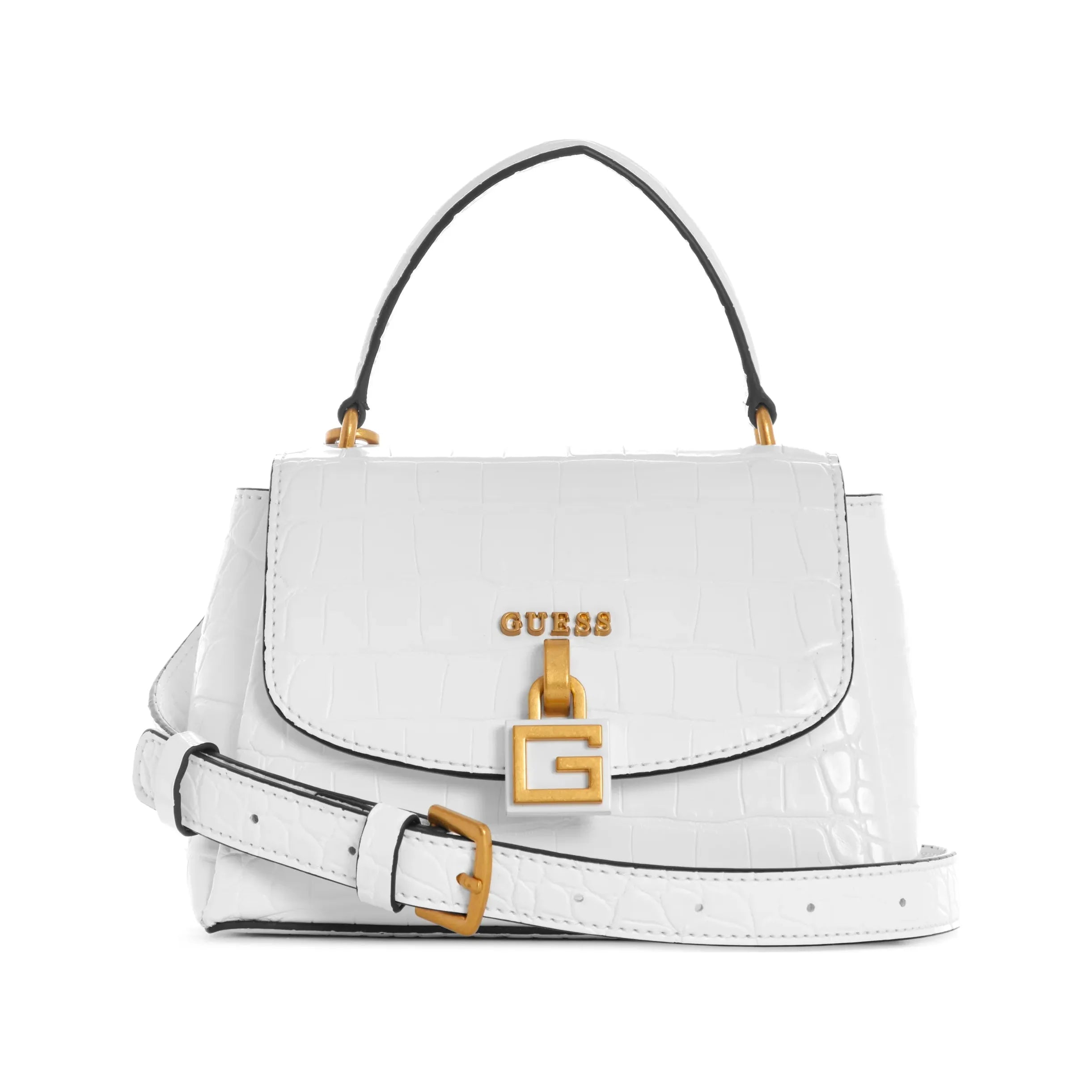 Guess Montreal Faux-Crocodile Mini Crossbody