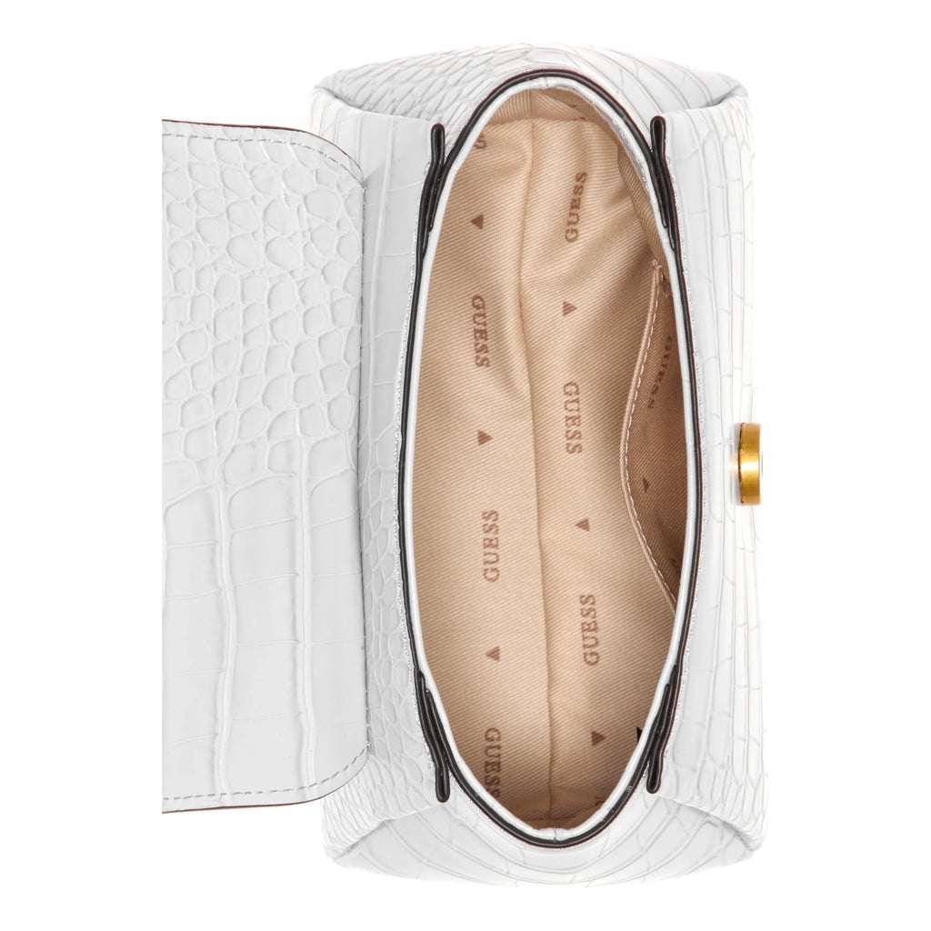 Guess Montreal Faux-Crocodile Mini Crossbody