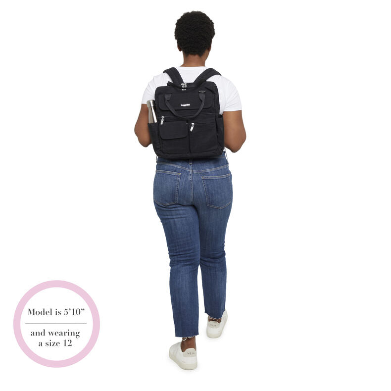 Baggallini Modern Everywhere Laptop Backpack - Black