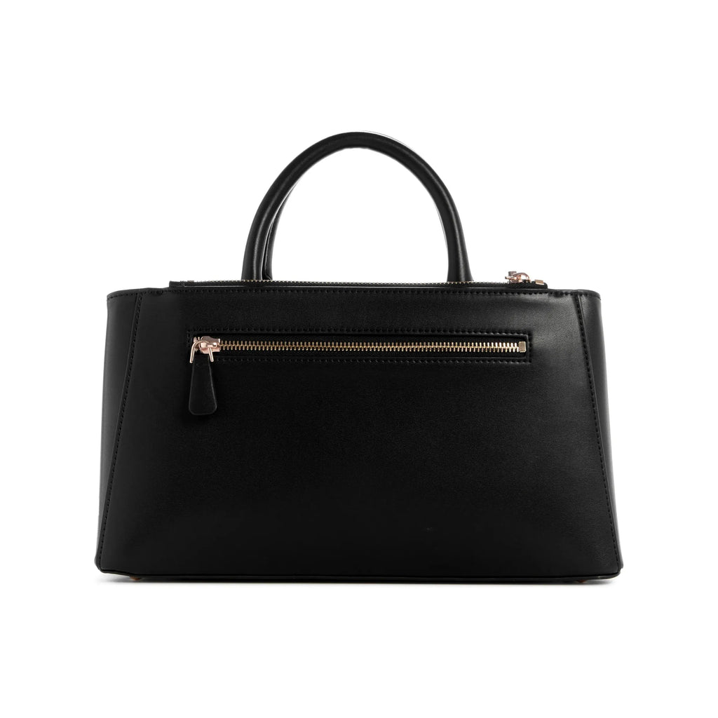 Guess Eco Mietta Small Society Satchel - Black