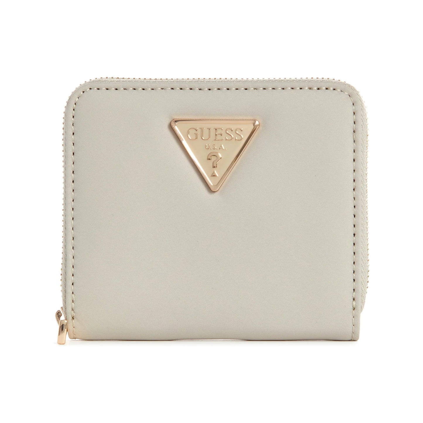 Guess Eco Gemma Petit Portefeuille Zippé - Noir