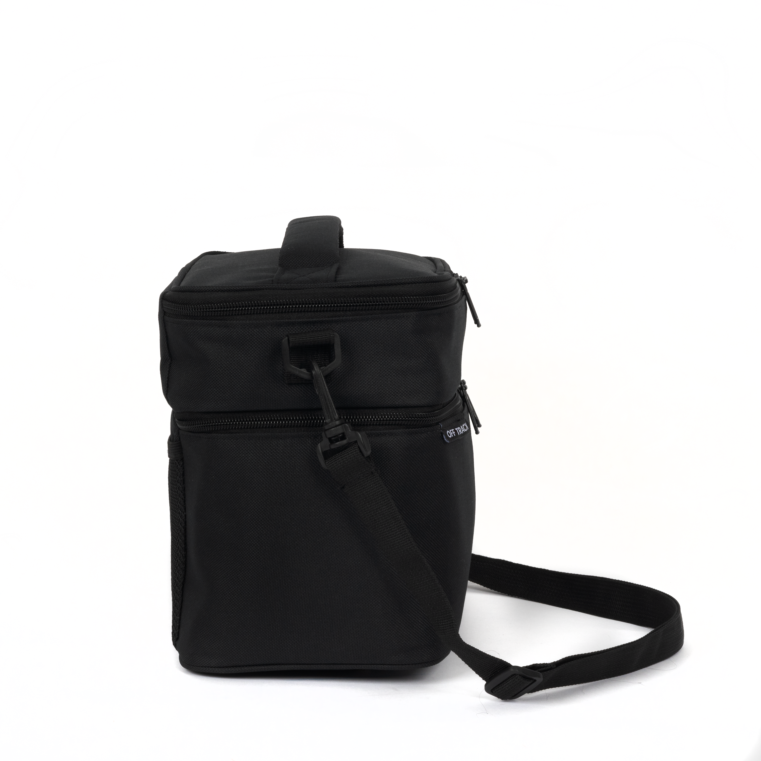 Off Track Lunch Box with 2 compartment - Black
