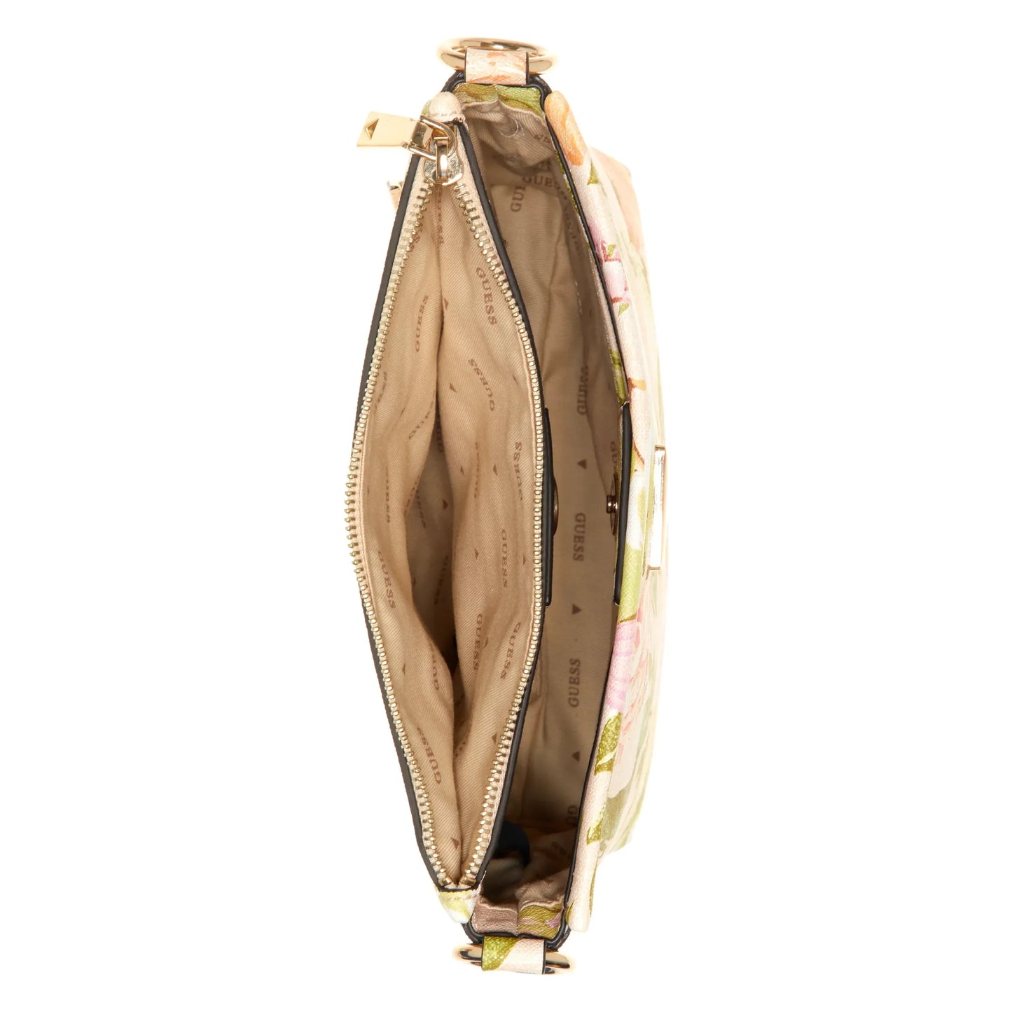 Guess Emiliya Tourist Crossbody - Peach Floral