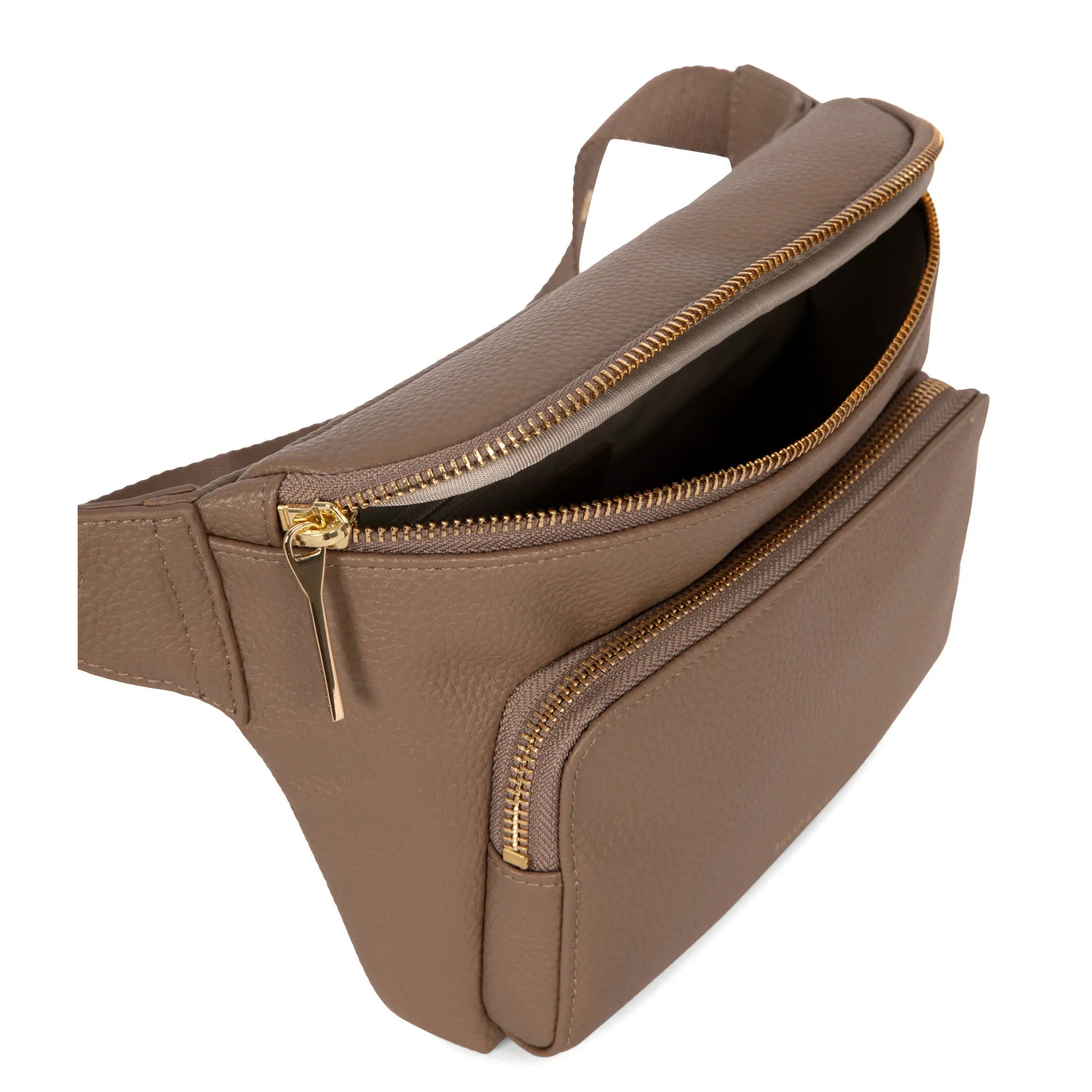 Matt & Nat Kora Vegan Belt Bag Grain - Black