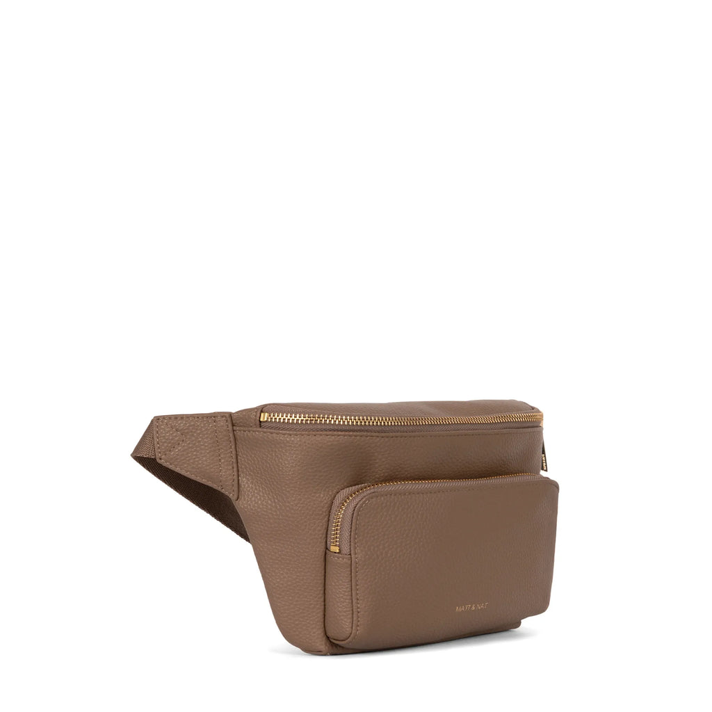 Matt & Nat Kora Vegan Belt Bag Grain - Black