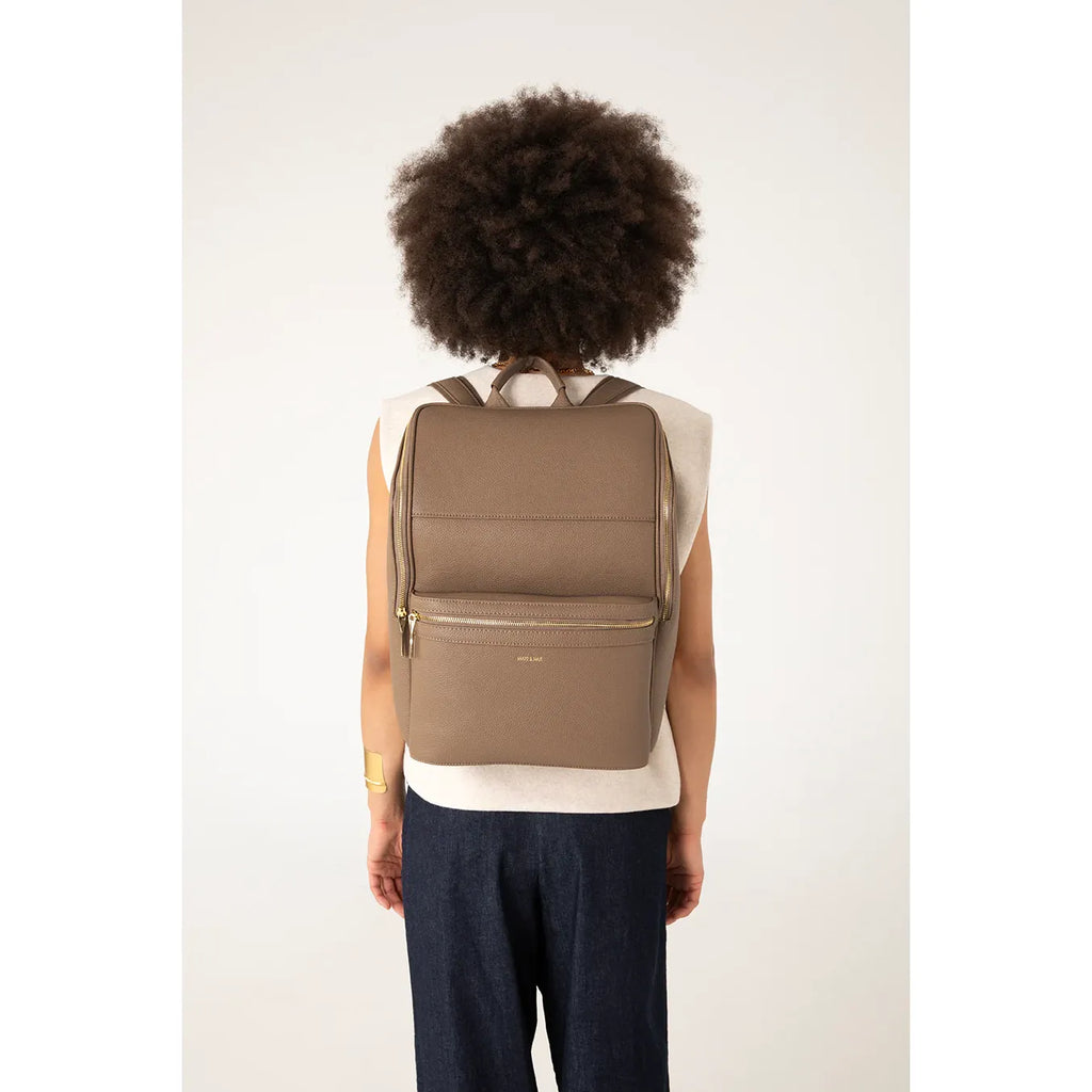 Matt & Nat Remi Vegan Backpack Grain - Black