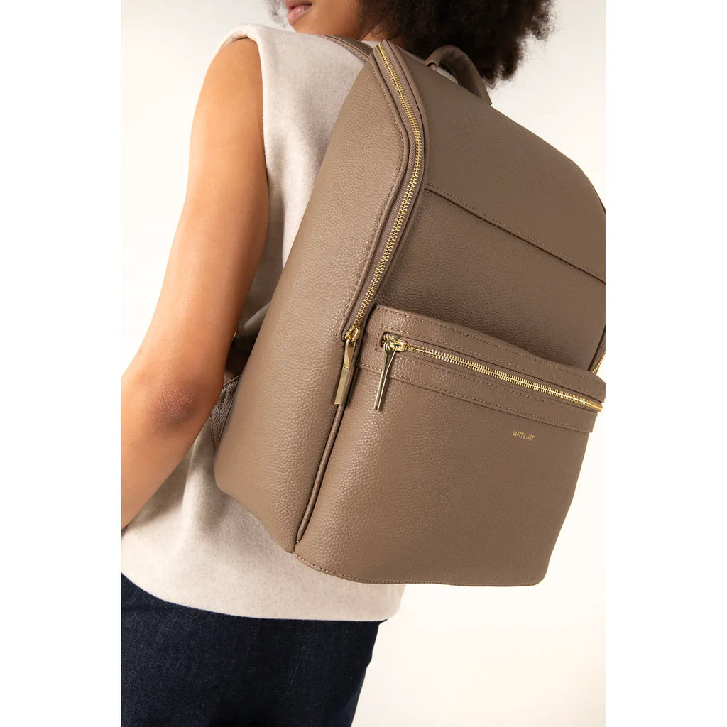 Matt & Nat Remi Vegan Backpack Grain - Black