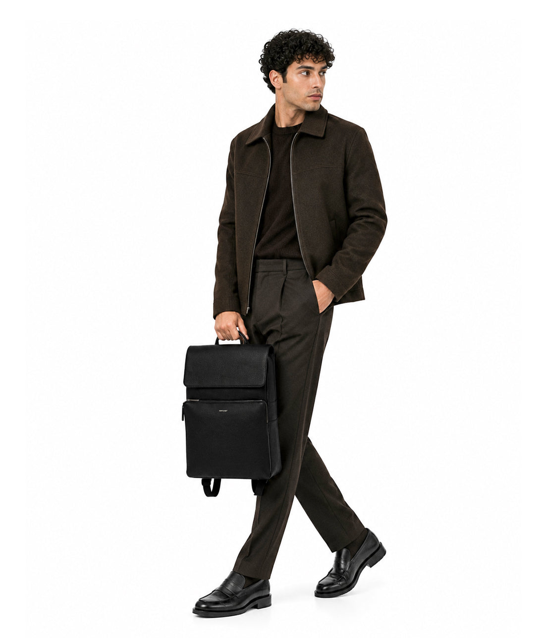 Matt & Nat Paxx Vegan Grain Backpack - Black