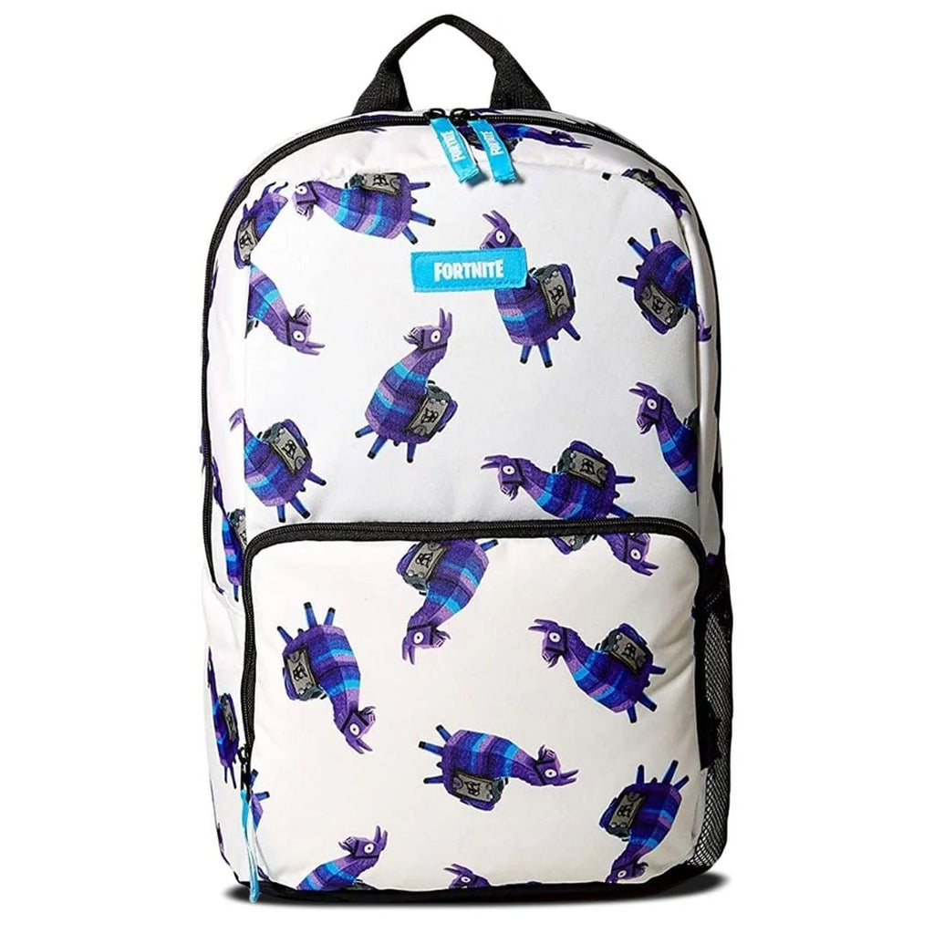 Fortnite Laptop Backpack - Cream/Blue