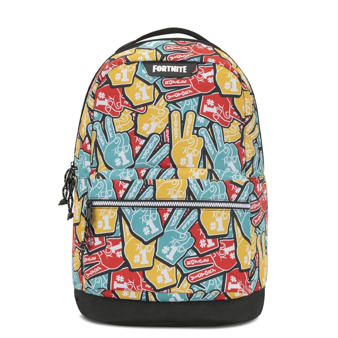 Fortnite Laptop Backpack - Black/Yellow