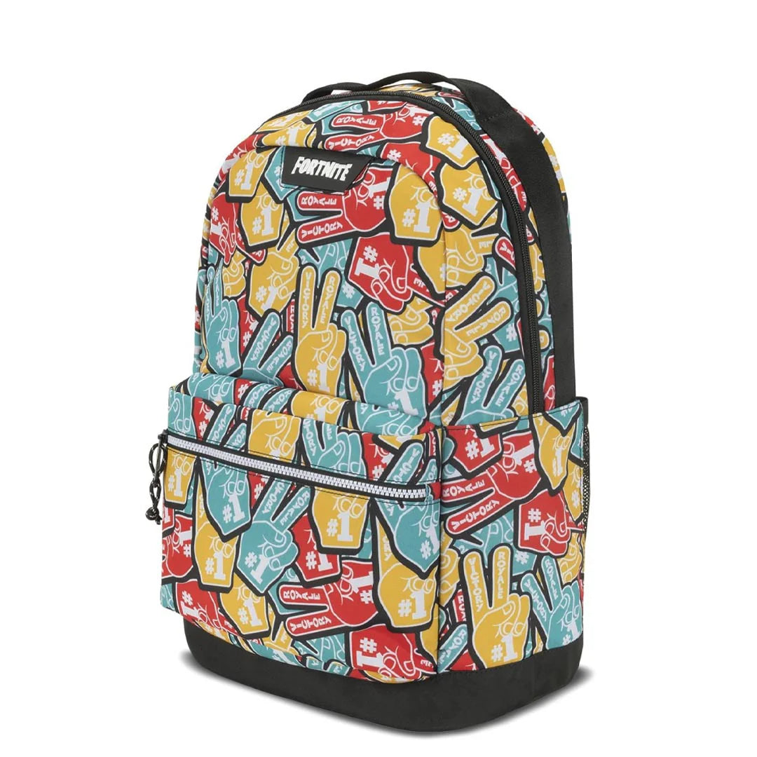 Fortnite Laptop Backpack - Black/Yellow