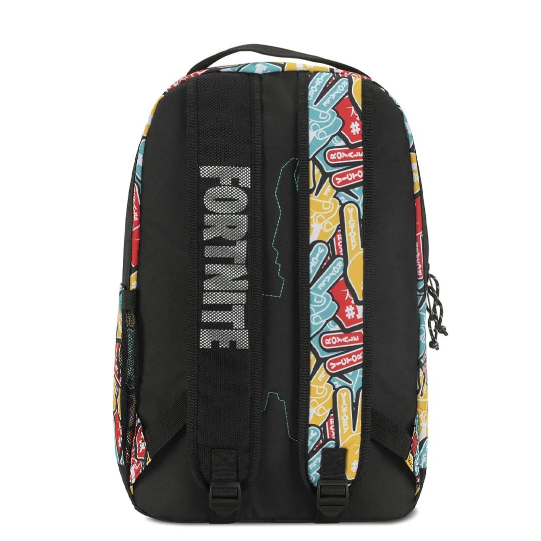 Fortnite Laptop Backpack - Black/Yellow