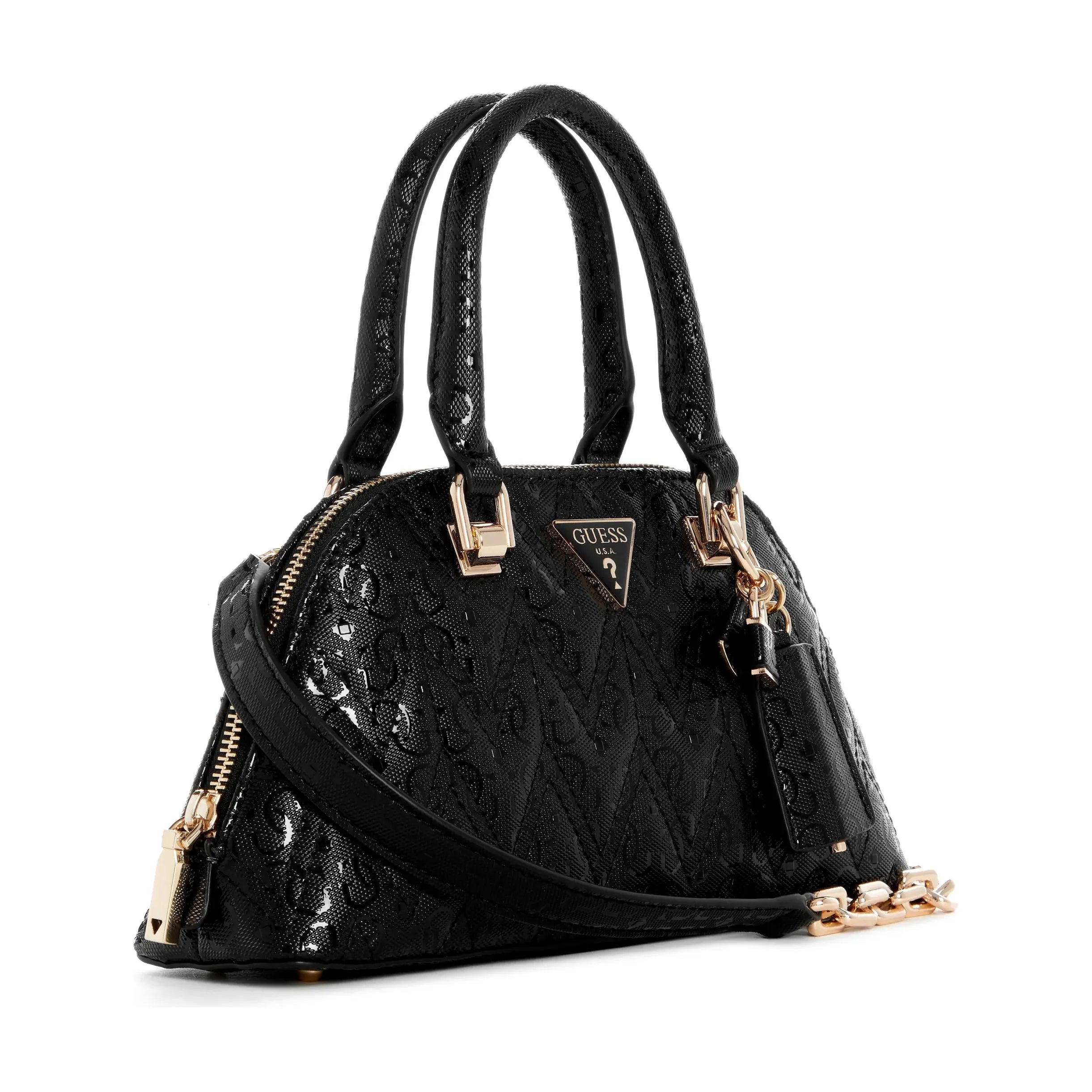 Guess Adelard Dome Satchel - Black