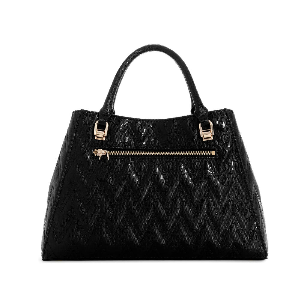 Guess Adelard Girlfriend Satchel - Black