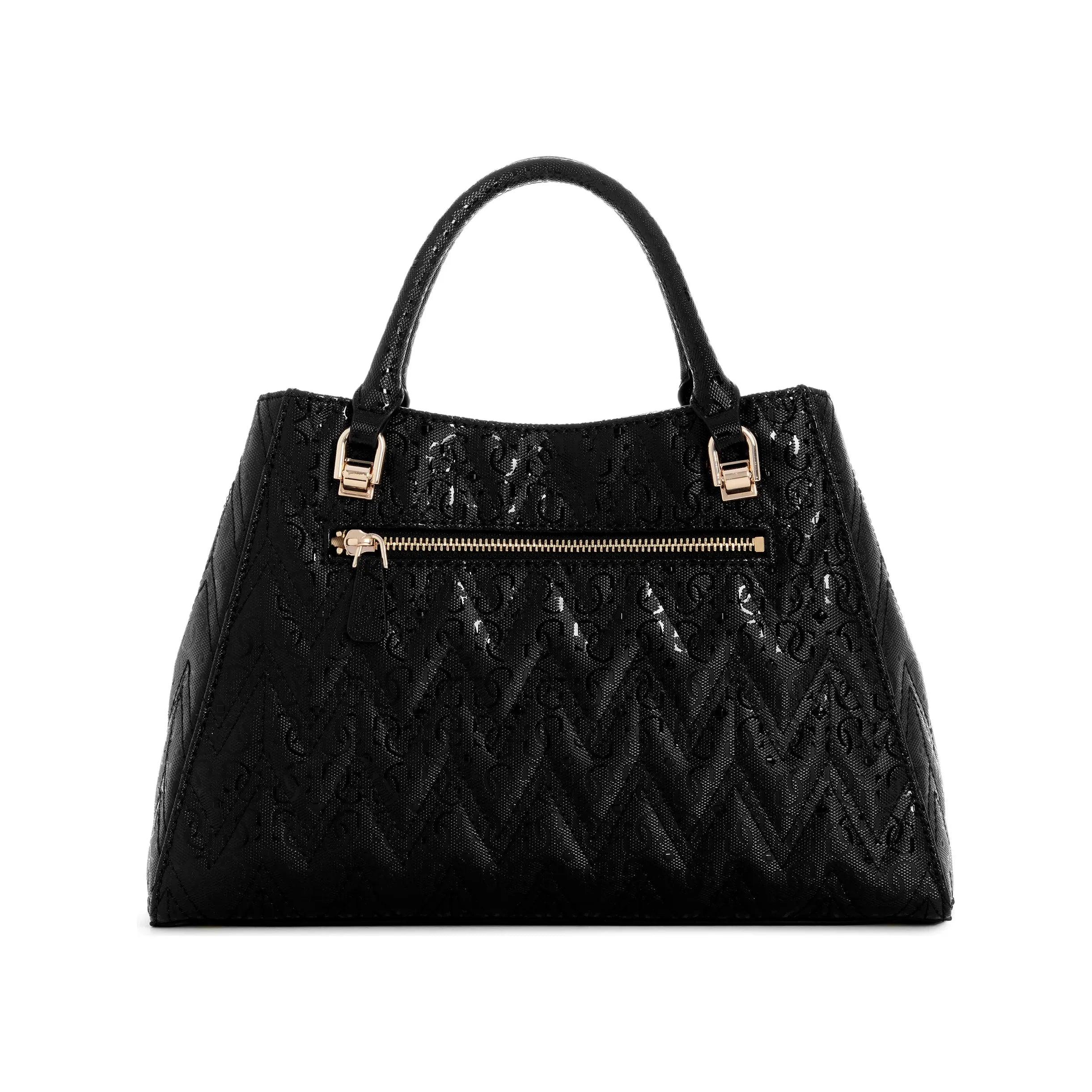 Guess Adelard Girlfriend Satchel - Black