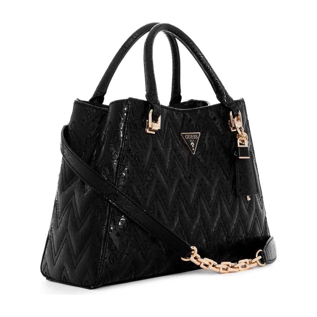 Guess Adelard Girlfriend Satchel - Black