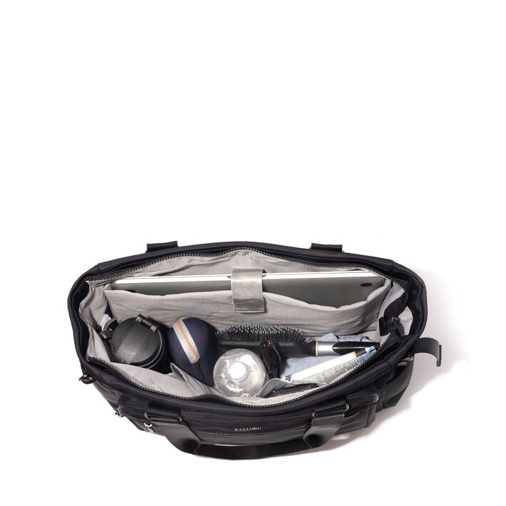 Go To Laptop Tote - Black Twill