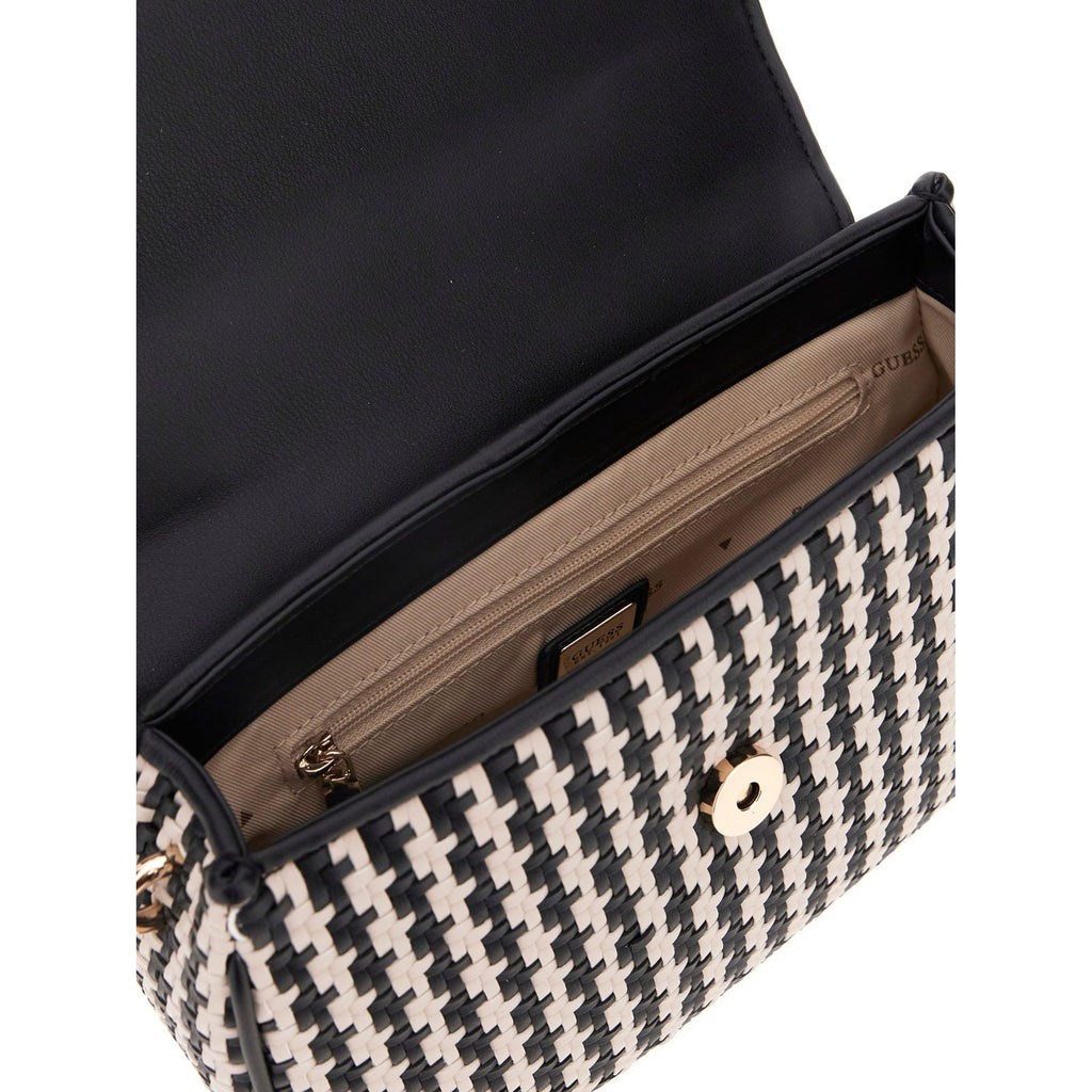 GUESS Mirema Top Handle Flap - Black/Multi