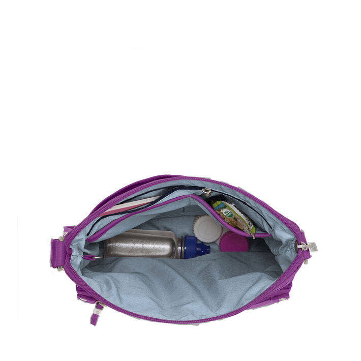 Baggallini Go Bagg With RFID Phone Wristlet - Black Cheetah Emboss