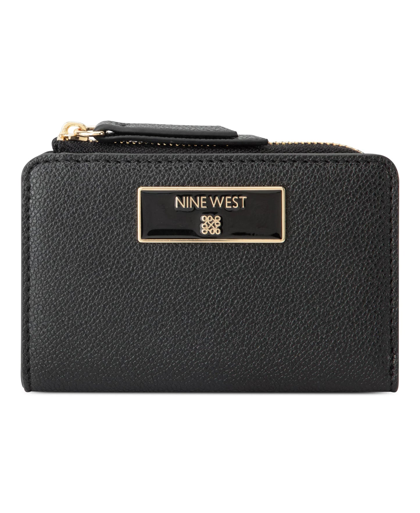 Nine West Mary SLG Zip Around Card Case – Black