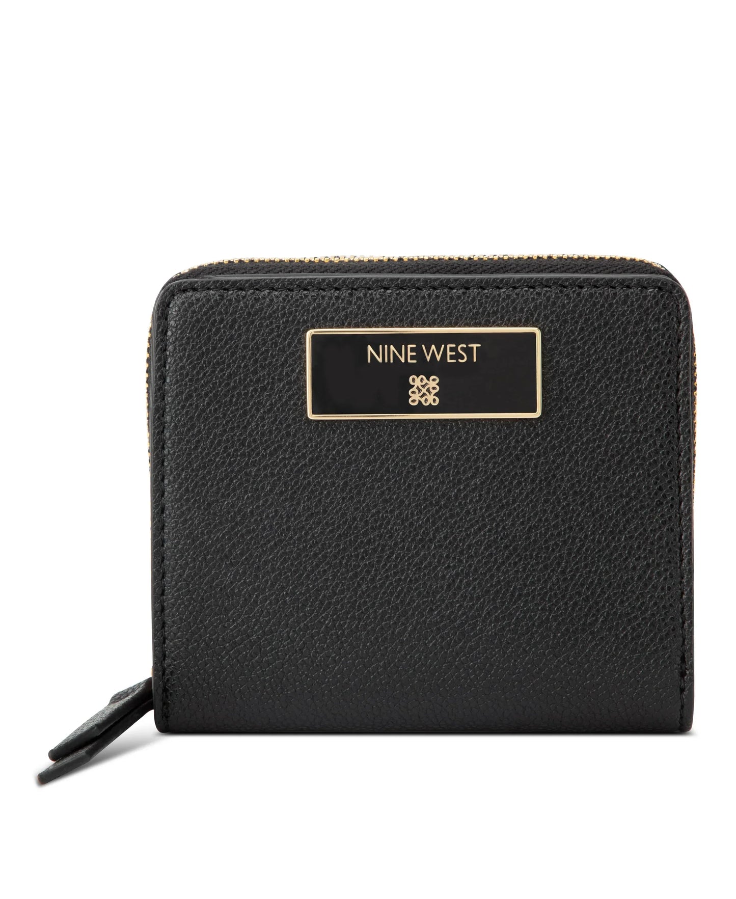 Nine West Mary SLG Small Zip Around - Black