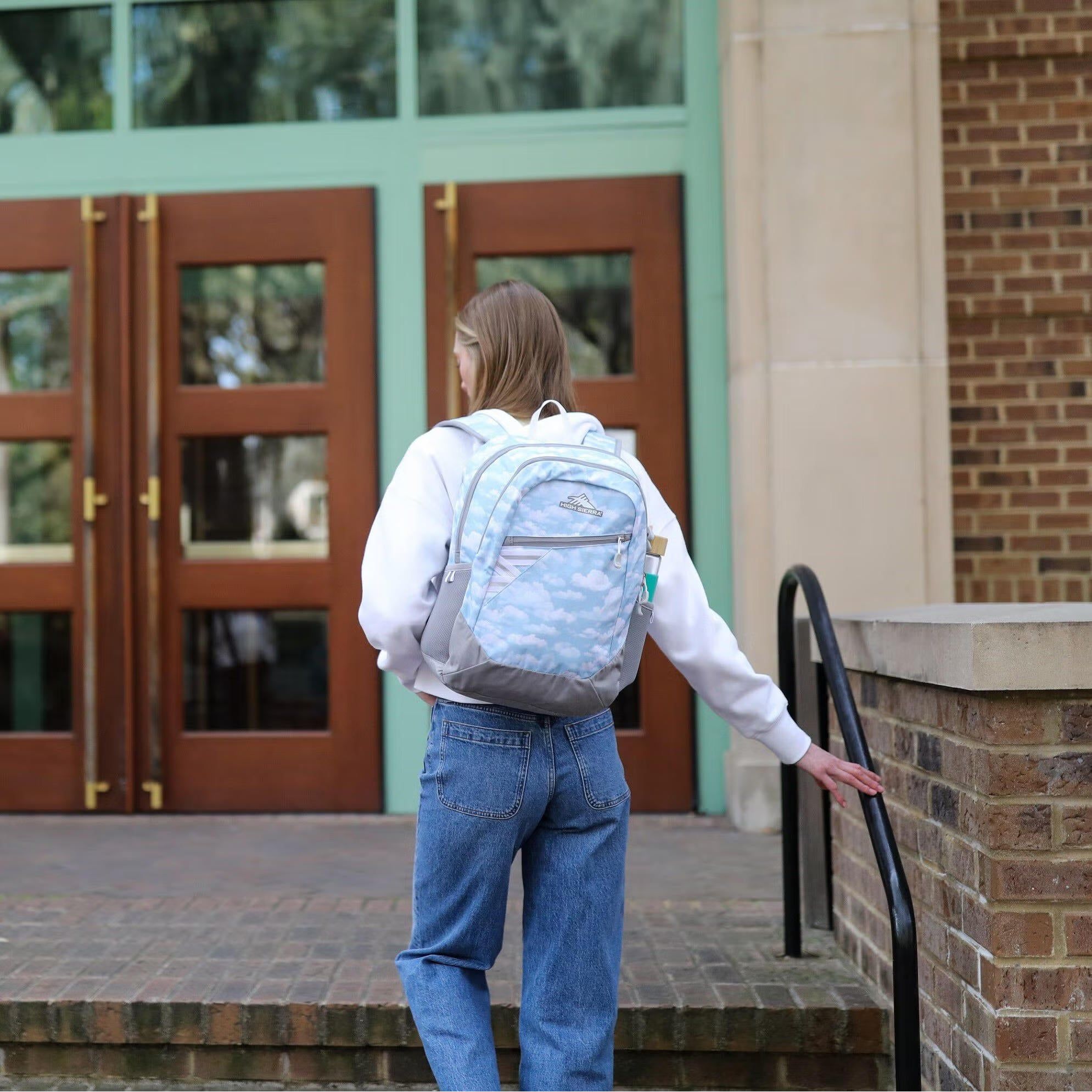 High Sierra Outburst 2.0 Backpack - Clouds/Steel Grey