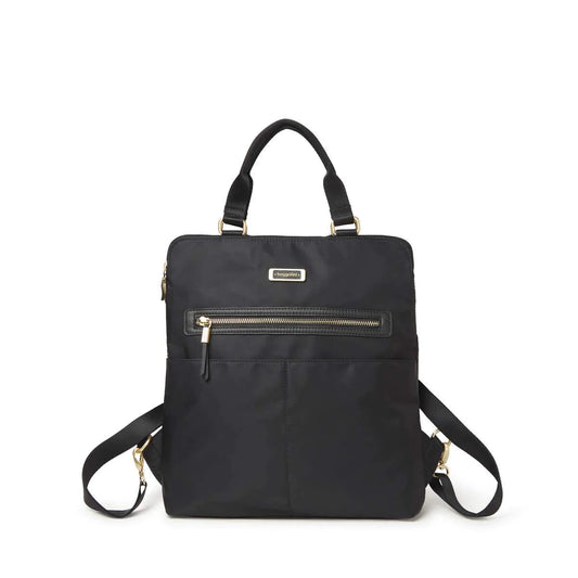 Baggallini Jessica Sac à Dos Tote Convertible - Noir