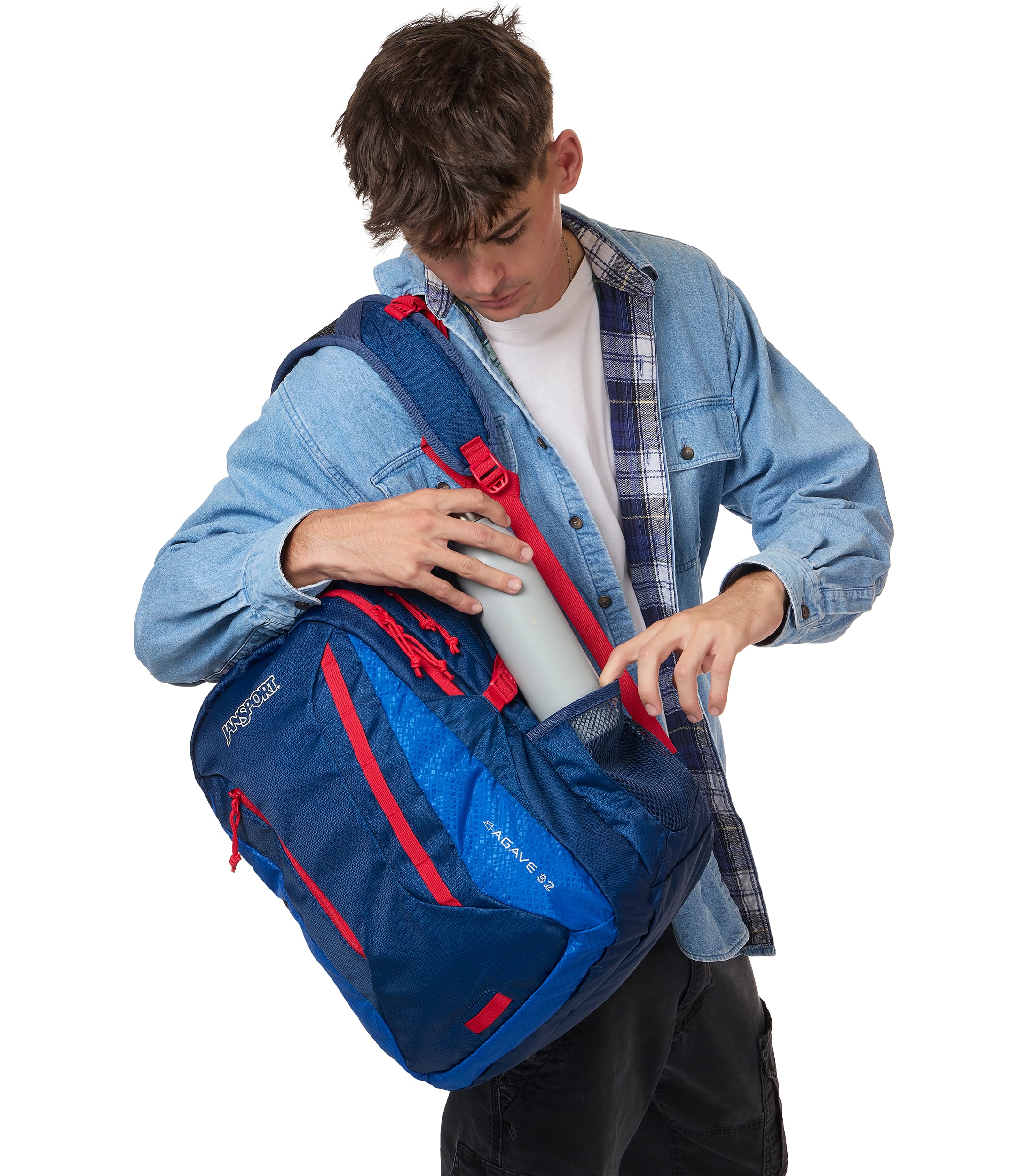 JanSport Agave Laptop Backpack - Navy