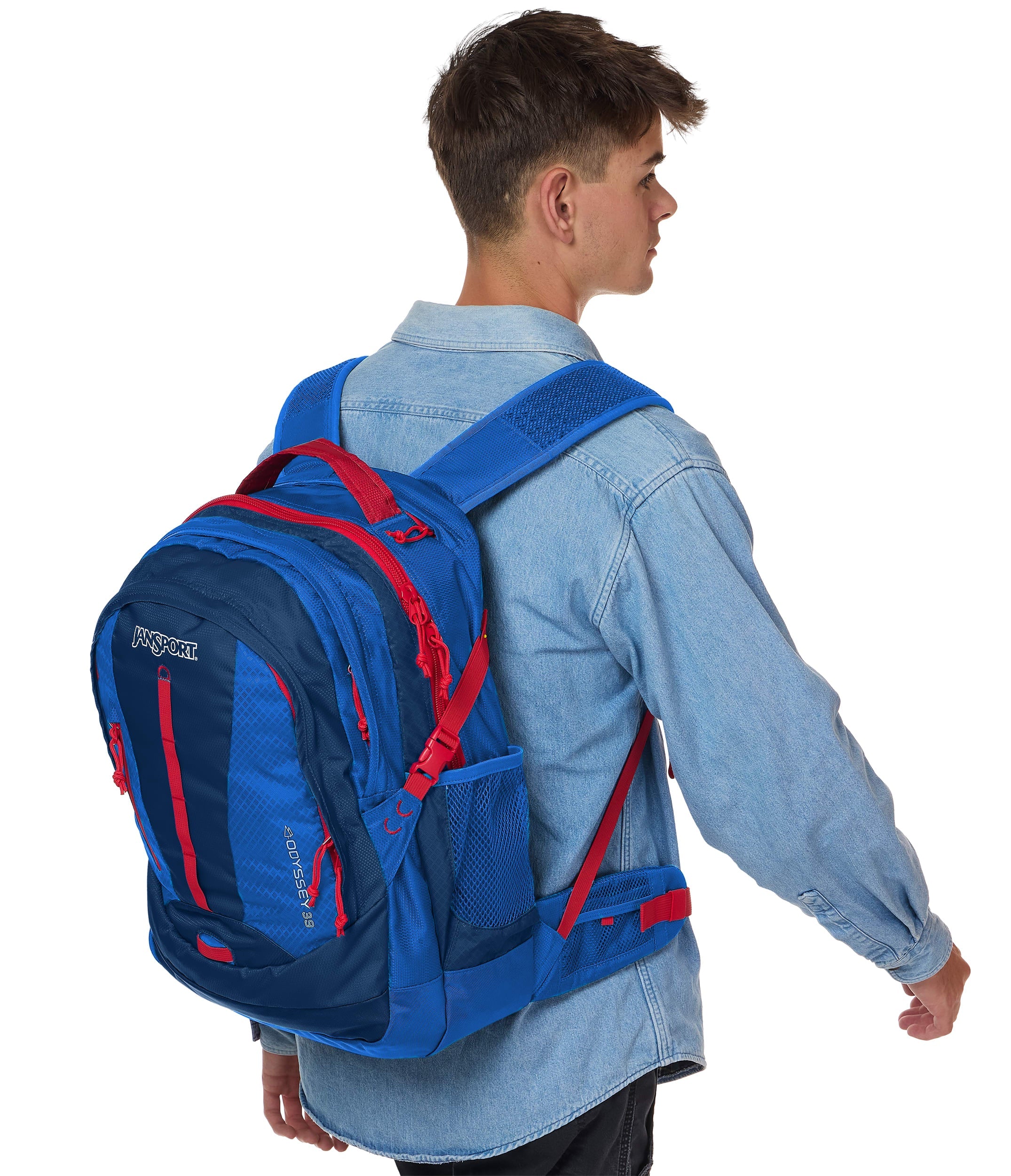 Jansport Odyssey Laptop Backpack - Navy