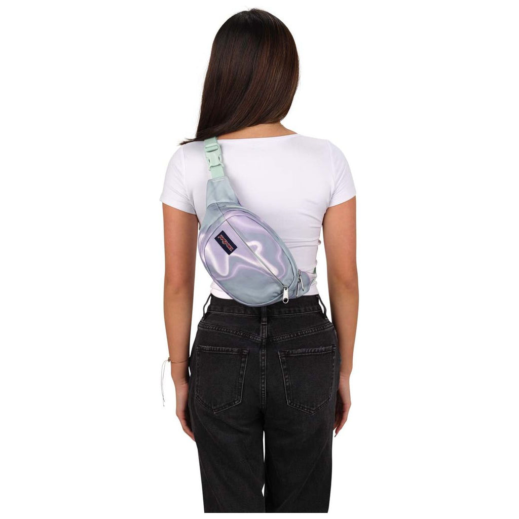 JanSport Fifth Avenue Fanny Pack - Platinum Puddles