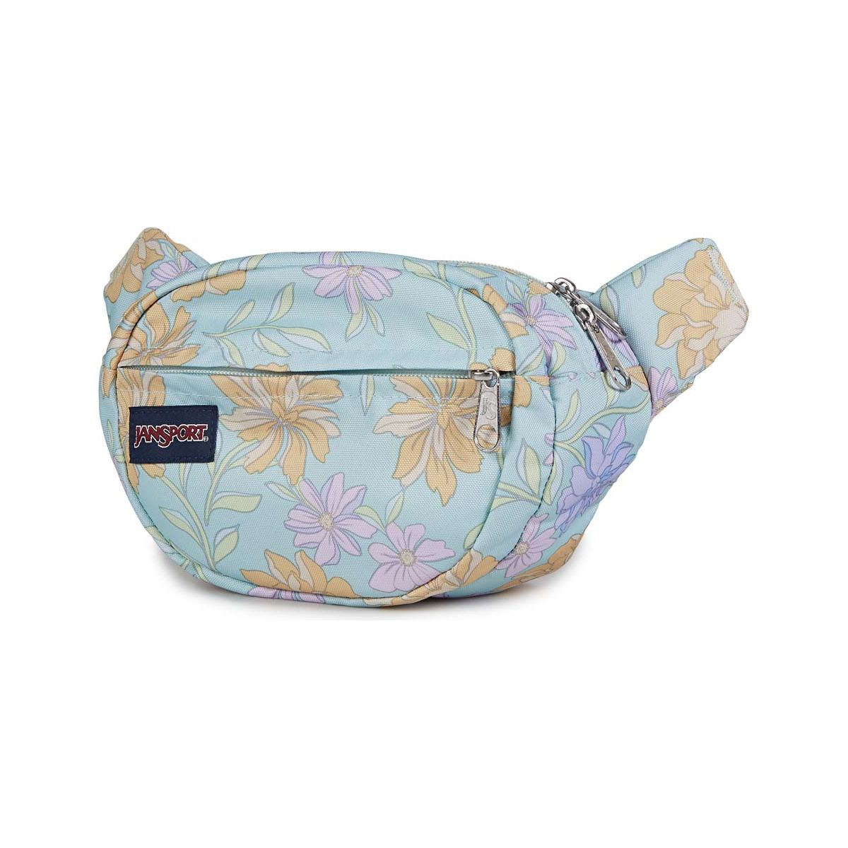 JanSport Fifth Avenue Fanny Pack - Faded Floral Fresh Mint