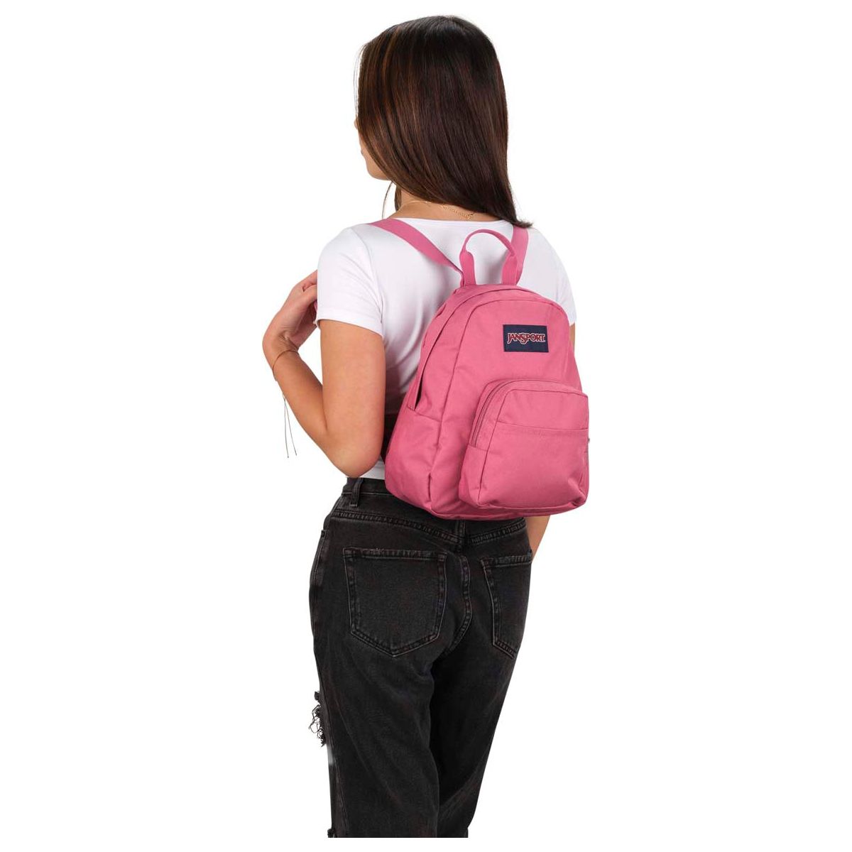 JanSport Half Pint Mini Backpack- Mauve Haze