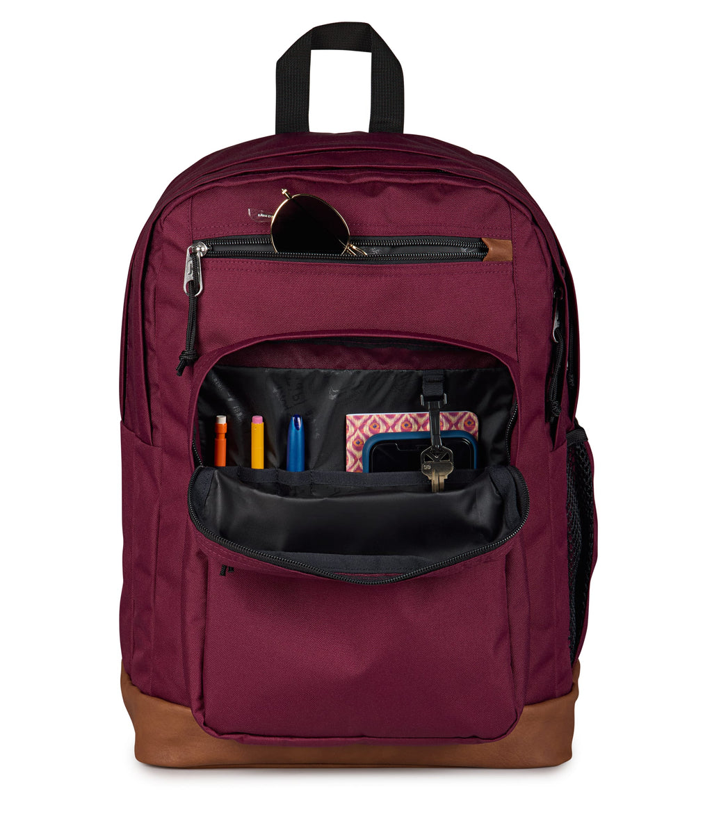 Jansport Cool Student Laptop Backpack - Cherry Laquer