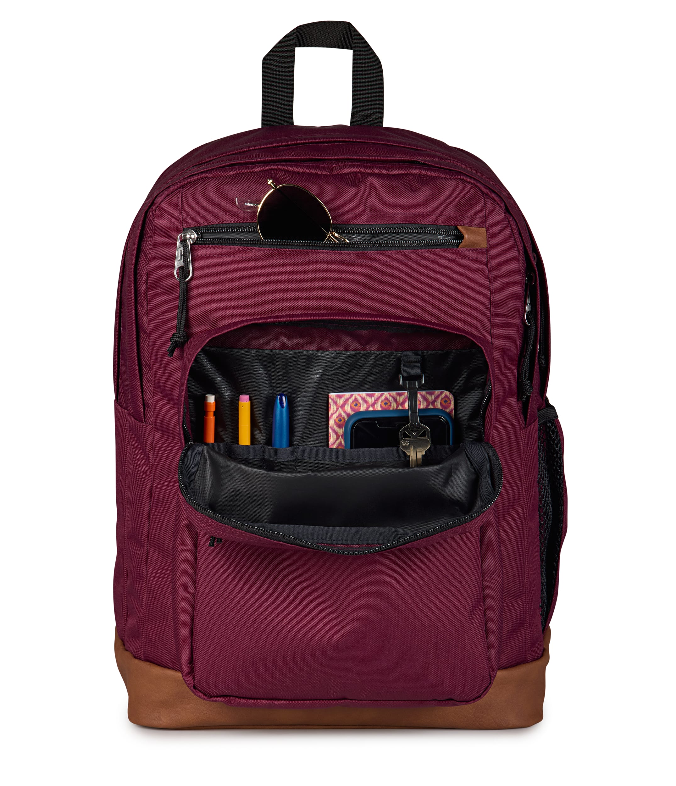 Jansport Cool Student Laptop Backpack - Cherry Laquer