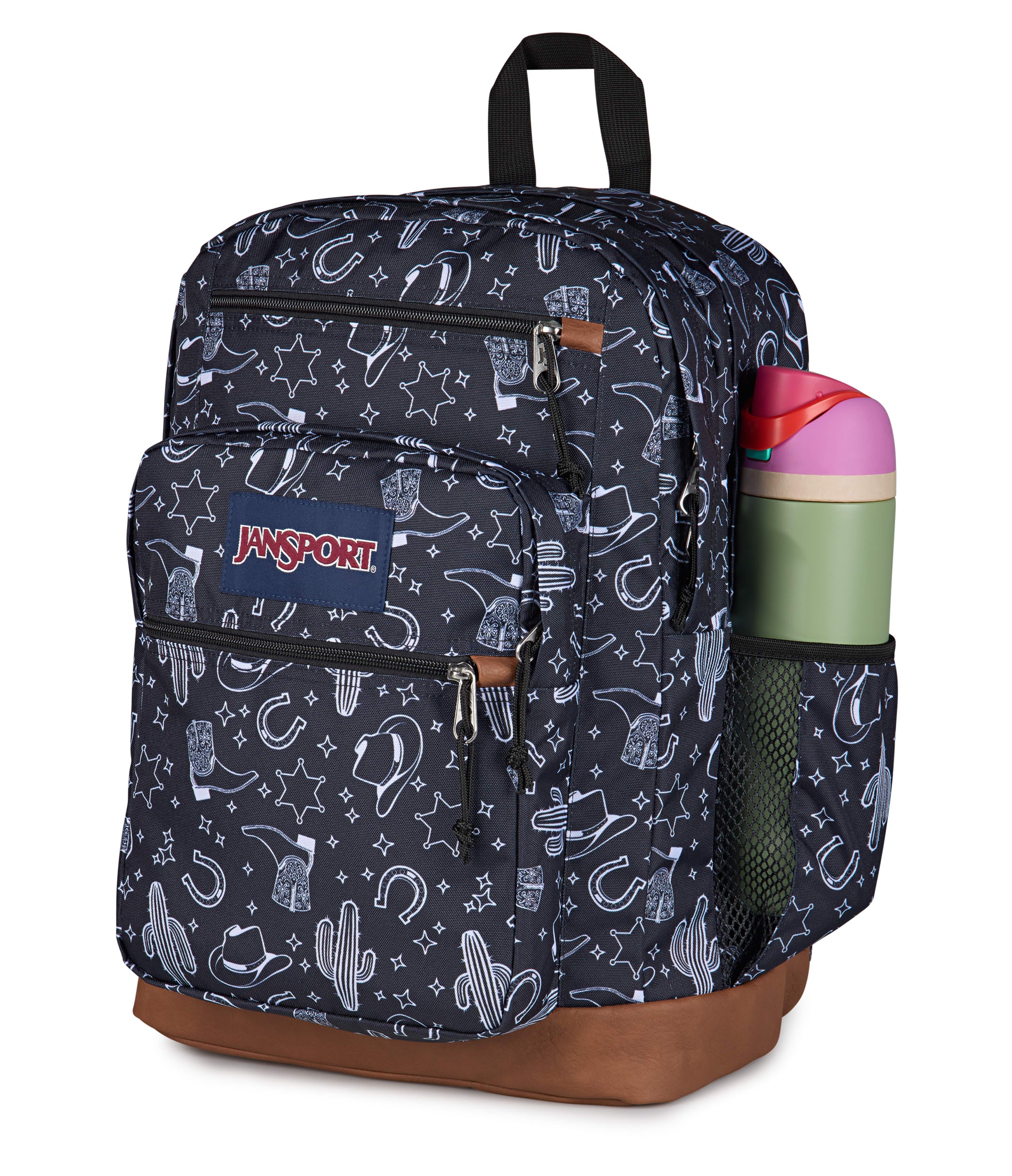 Jansport Cool Student Laptop Backpack - Wild West Escape Black