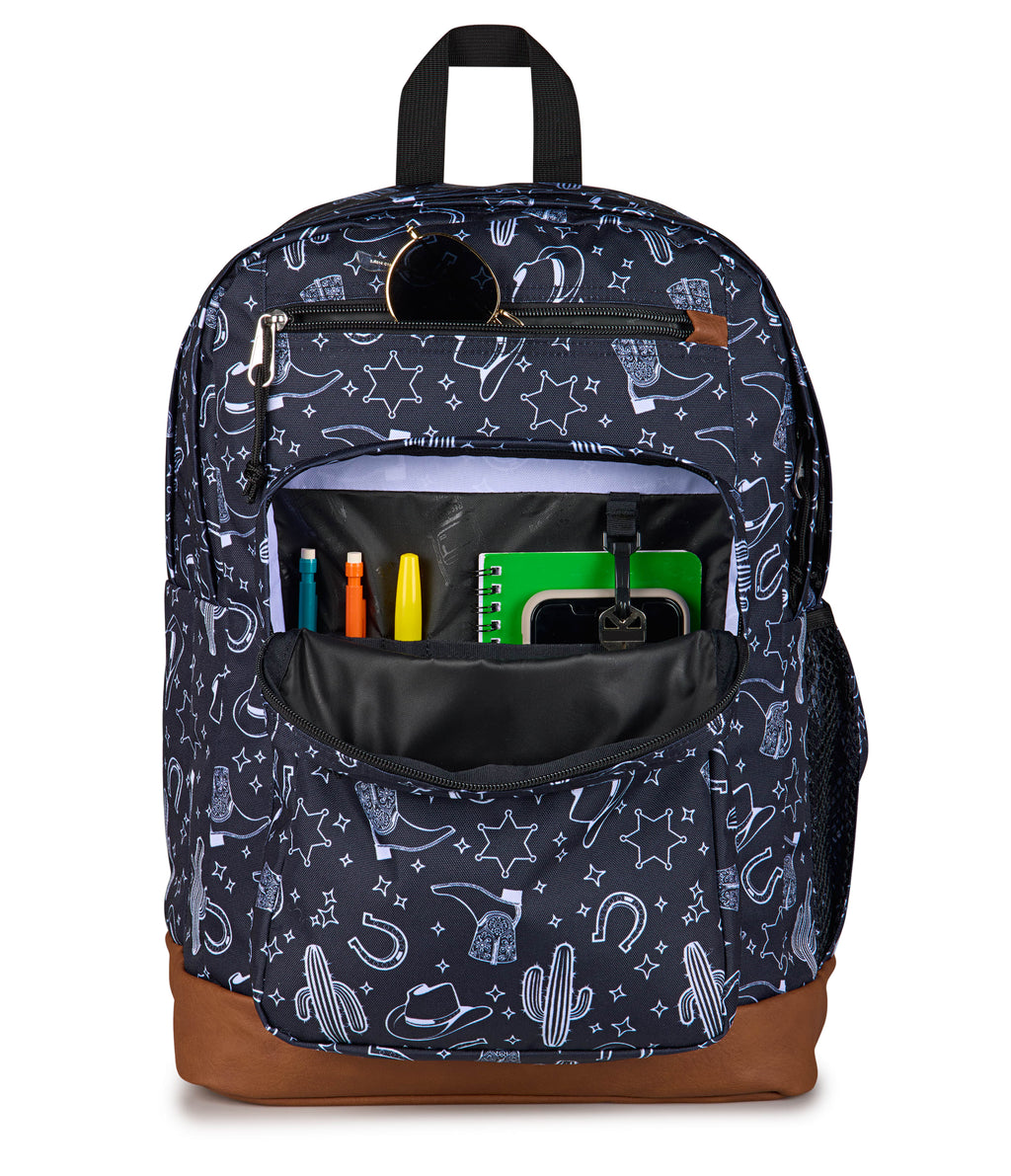 Jansport Cool Student Laptop Backpack - Wild West Escape Black