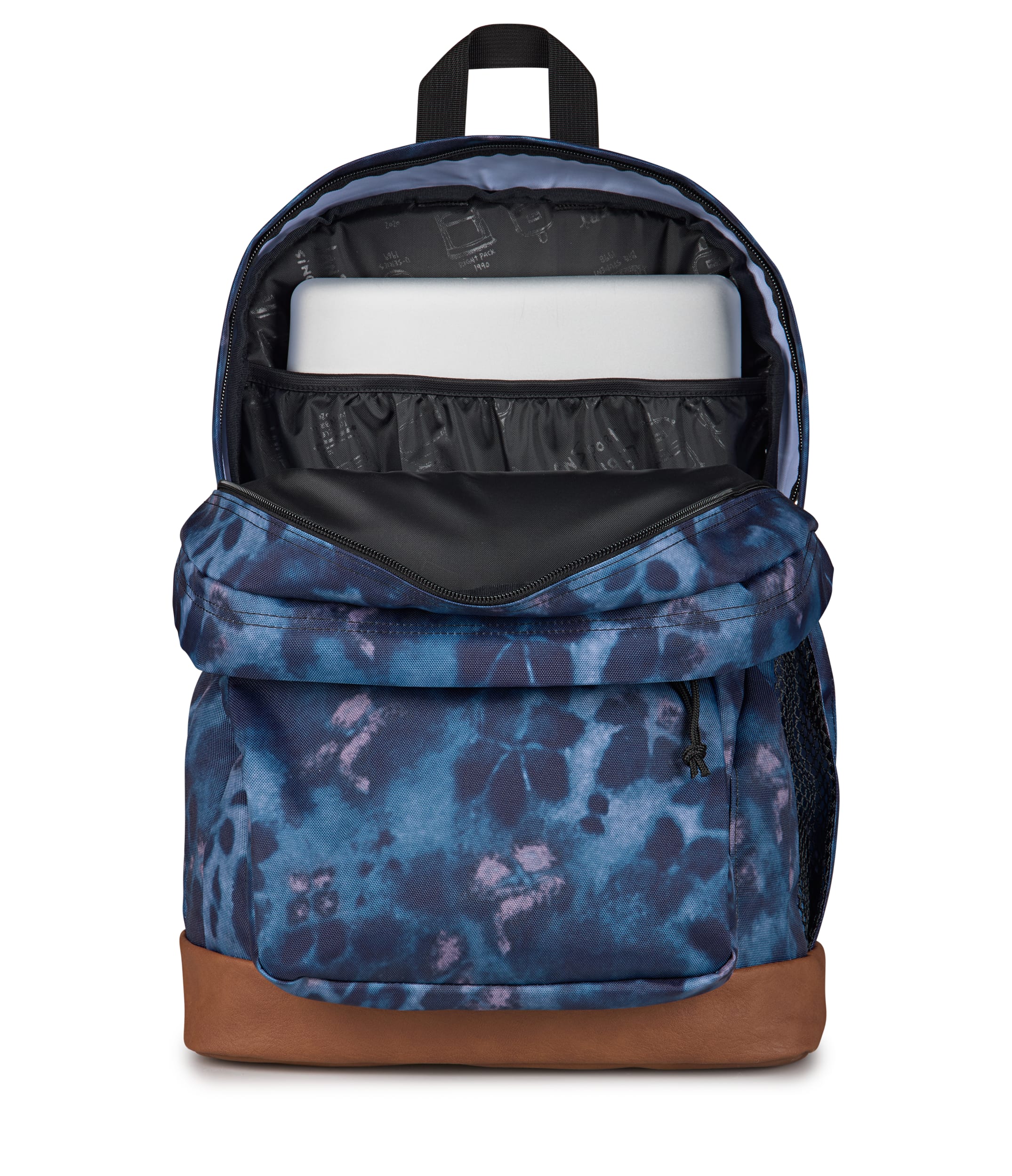 Jansport Cool Student Laptop Backpack - Ghostly Florals Navy